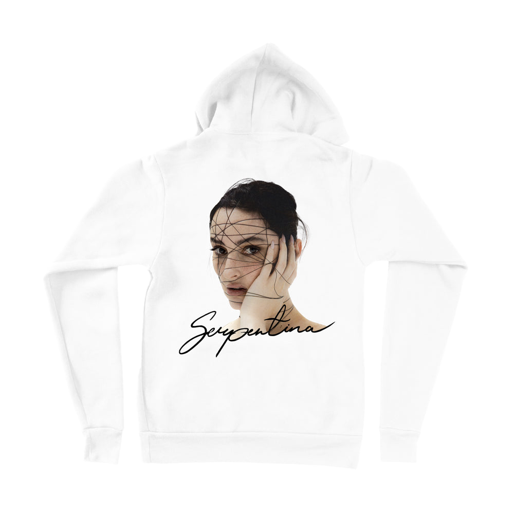 Serpentina Hoodie - White